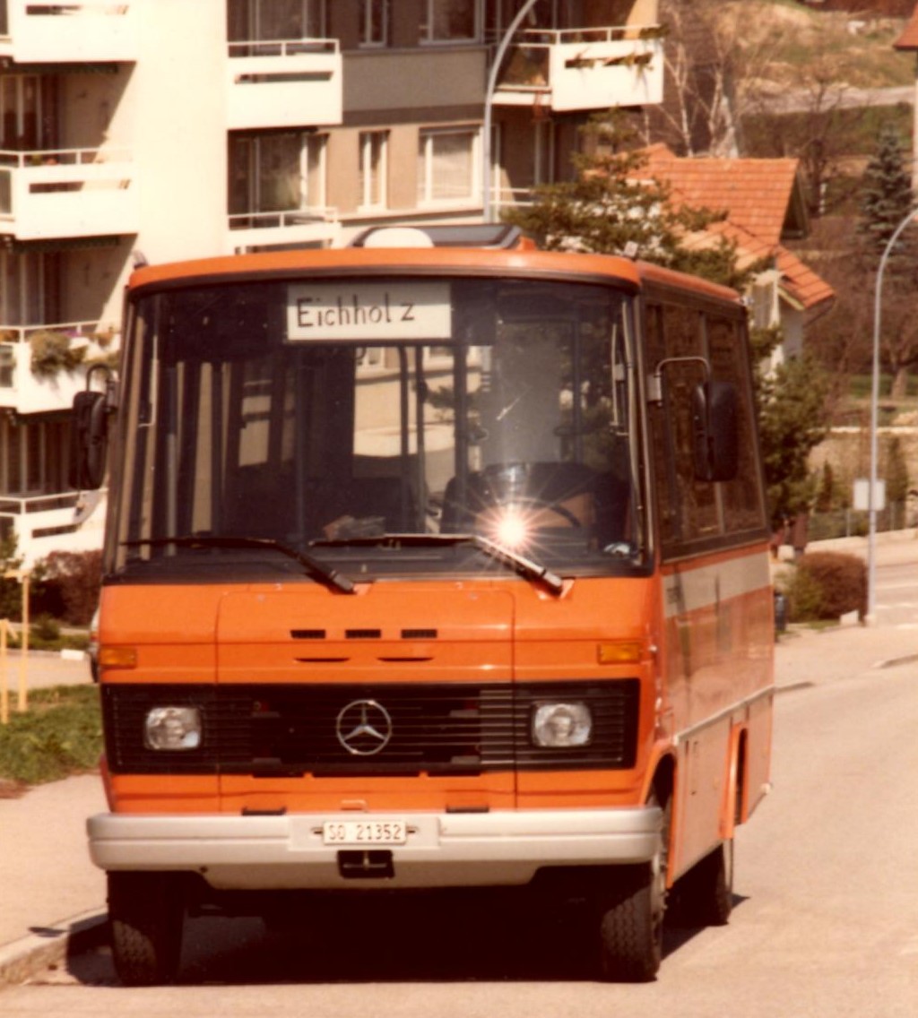 (MD370) - Aus dem Archiv: BGU Grenchen - SO 21'352 - Mercedes um 1990 in Grenchen