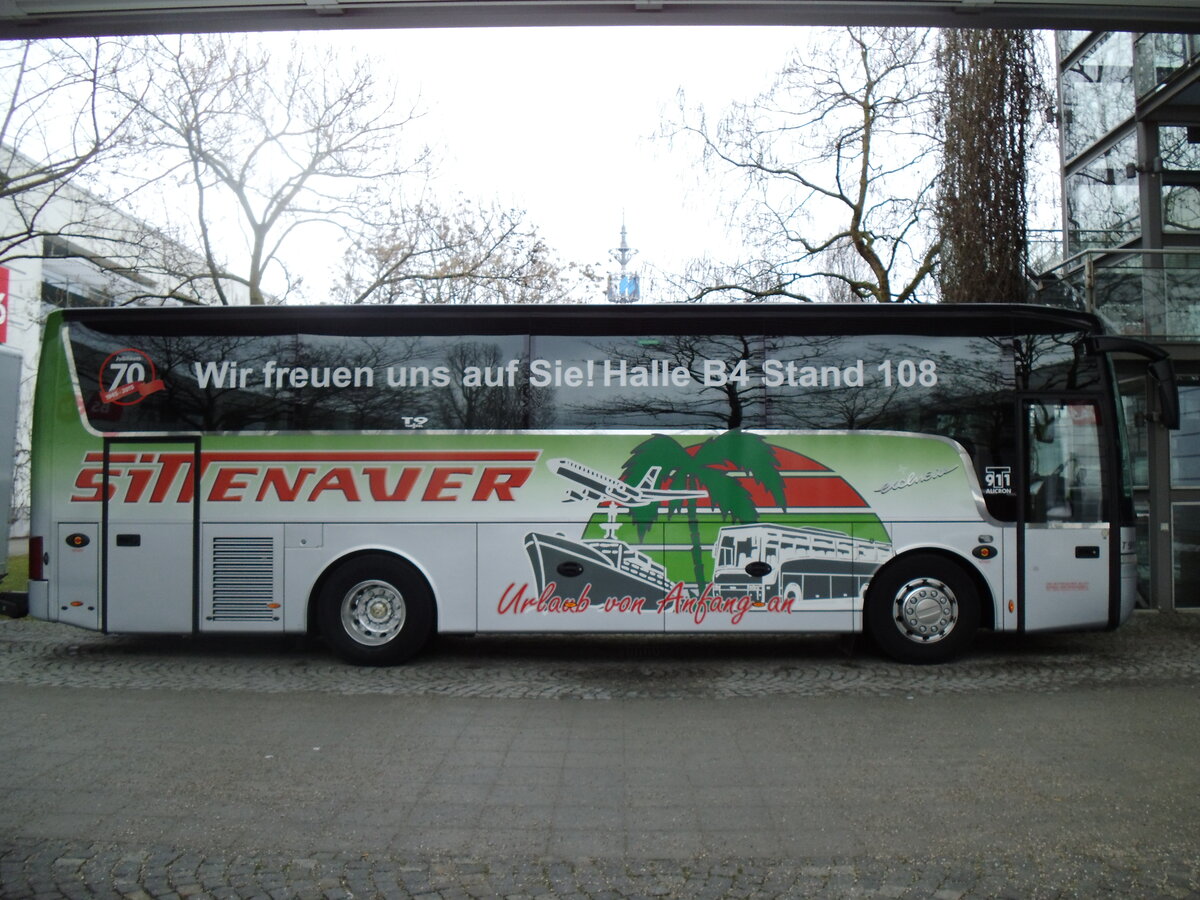 Sittenauer, Dietramszell - Van Hool T 911 Alicron am 22. Februar 2015 in Mnchen (Aufnahme: Martin Beyer)