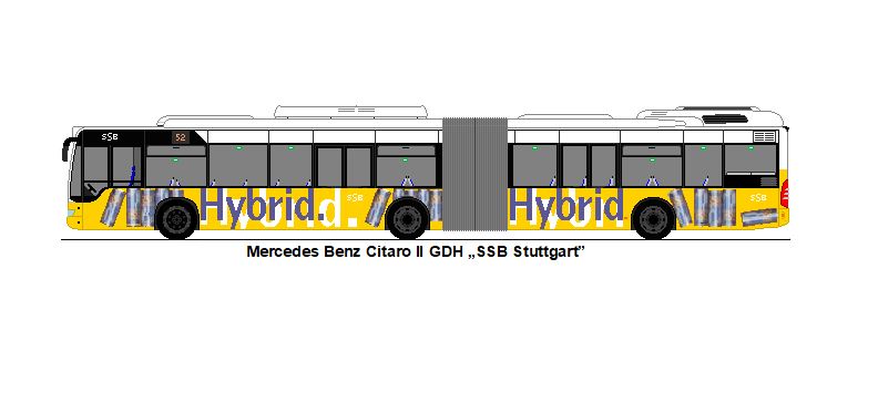 SSB Stuttgart - Mercedes Benz Citaro II GDH