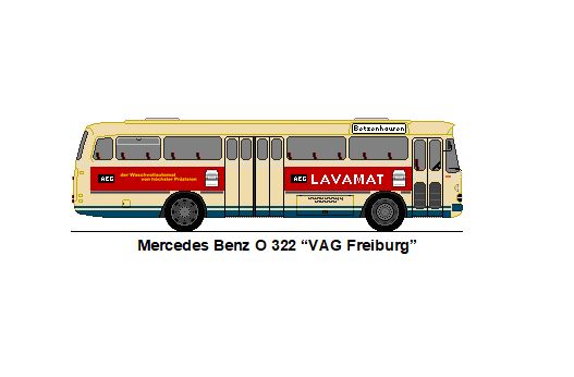 VAG Freiburg - Mercedes Benz O 322