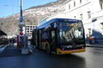 Brig/908337/284163---postauto-wallis---vs (284'163) - PostAuto Wallis - VS 581'438/PID 12'195 - eMercedes am 15. Januar 2026 beim Bahnhof Brig