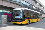 landquart/910183/284825---postauto-graubuenden---gr (284'825) - PostAuto Graub�nden - GR 190'011/PID 12'083 - eMercedes (ex Gessinger, Bad Ragaz) am 10. Februar 2026 beim Bahnhof Landquart