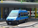 (182'264) - STPS Sondrio - DP-053 JW - Irisbus am 24. Juli 2017 beim Bahnhof Chiavenna