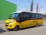 (224'754) - CarPostal Ouest - VD 603'812 - Iveco/Dypety am 2. April 2021 in Kerzers, Interbus