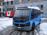 Andermatt/840154/259544---thur-taxi-weinfelden---tg (259'544) - Thur-Taxi, Weinfelden - TG 149'322 - Karsan am 23. Februar 2024 in Andermatt, Bahnhofplatz (Einsatz Andermatt-Urserntal Tourismus, Andermatt)