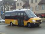 (148'424) - PostAuto Ostschweiz - TG 158'106 - Mercedes am 22. Dezember 2013 beim Bahnhof Amriswil