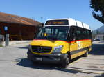 Mercedes/552746/179591---postauto-graubuenden---nr (179'591) - PostAuto Graubnden - Nr. 1/GR 51'337 - Mercedes am 14. April 2017 beim Bahnhof Ilanz