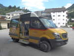 Mercedes/670523/208707---postauto-graubuenden---gr (208'707) - PostAuto Graubnden - GR 168'865 - Mercedes am 11. August 2019 beim Bahnhof Schiers