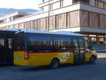 Mercedes/684108/212598---postauto-graubuenden---nr (212'598) - PostAuto Graubnden - Nr. 12/GR 89'550 - Mercedes am 7. Dezember 2019 beim Bahnhof Ilanz