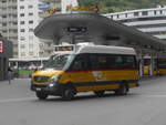 Mercedes/703326/217922---bus-trans-visp---vs (217'922) - BUS-trans, Visp - VS 6520 - Mercedes (ex VS 450) am 13. Juni 2020 beim Bahnhof Visp