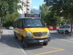 Mercedes/710561/219749---postauto-graubuenden---gr (219'749) - PostAuto Graubnden - GR 94'544 - Mercedes am 16. August 2020 beim Bahnhof Landquart