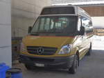Mercedes/728867/223744---postauto-bern---be (223'744) - PostAuto Bern - BE 477'965 - Mercedes am 25. Februar 2021 in Stechelberg, Garage