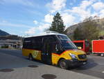 (225'218) - PostAuto Zentralschweiz - Nr. 32/NW 27'327 - Mercedes (ex Nr. 27; ex Thepra, Stans Nr. 27) am 25. April 2021 beim Bahnhof Frutigen