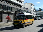 Mercedes/756091/229269---postauto-graubuenden---nr (229'269) - PostAuto Graubünden - Nr. 3/GR 162'985 - Mercedes (ex Nr. 12) am 15. Oktober 2021 in Ilanz, Bahnhofstrasse