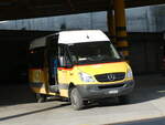 (233'742) - PostAuto Graubnden - GR 158'155 - Mercedes (ex Bus Val Mstair, L Nr. 4) am 11. Mrz 2022 in Thusis, Postautostation