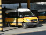 (233'744) - PostAuto Graubnden - GR 158'155 - Mercedes (ex Bus Val Mstair, L Nr. 4) am 11. Mrz 2022 in Thusis, Postautostation