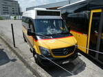 Mercedes/777671/236323---autopostale-muggio---ti (236'323) - Autopostale, Muggio - TI 225'057 - Mercedes am 26. Mai 2022 in Balerna, Garage