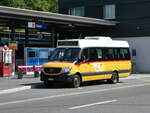 Mercedes/778305/236541---postauto-zentralschweiz---nr (236'541) - PostAuto Zentralschweiz - Nr. 15/OW 10'005 - Mercedes (ex Dillier, Sarnen Nr. 15) am 2. Juni 2022 beim Bahnhof Giswil