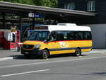 Mercedes/778306/236542---postauto-zentralschweiz---nr (236'542) - PostAuto Zentralschweiz - Nr. 15/OW 10'005 - Mercedes (ex Dillier, Sarnen Nr. 15) am 2. Juni 2022 beim Bahnhof Giswil