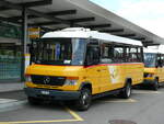 (237'506) - PostAuto Bern - BE 755'377 - Mercedes/Kusters am 25. Juni 2022 beim Bahnhof Reichenbach