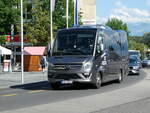 Mercedes/781991/238031---aus-tschechien-hua-xia (238'031) - Aus Tschechien: Hua Xia Travel, Rudn - ZHU 55'555 - Mercedes/Turas am 11. Juli 2022 beim Bahnhof Thun