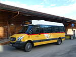 (245'104) - PostAuto Graubnden - Nr. 34/GR 77'292/PID 11'002 - Mercedes (ex Nr. 4) am 18. Januar 2023 beim Bahnhof Ilanz 