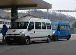 Renault/873764/271217---schaerli-ufhusen---lu (271'217) - Schrli, Ufhusen - LU 90'093 - Renault am 17. Januar 2025 beim Bahnhof Huttwil