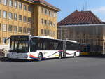 MAN/734429/225023---postauto-nordschweiz---ne (225'023) - PostAuto Nordschweiz - NE 165'372 - MAN (ex AG 271'190) am 17. April 2021 beim Bahnhof La Chaux-de-Fonds (Einsatz CarPostal)