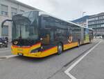 MAN/810075/postauto-wallis--nr-83---vs Postauto Wallis- Nr. 83 - VS 548'723/PID 11886 - MAN le 13 Avril 2023  Sion, gare