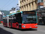 VB Biel/881157/274493---vb-biel---nr (274'493) - VB Biel - Nr. 170/BE 821'170 - Mercedes am 2. Mai 2025 beim Bahnhof Biel