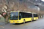 Meiringen/905894/283293---postauto-nordschweiz---bl (283'293) - PostAuto Nordschweiz - BL 154'283/PID 12'419 - Mercedes (ex AAGL Liestal Nr. 98) am 19. Dezember 2025 beim Bahnhof Meiringen