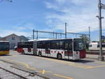 (206'792) - TPF Fribourg - Nr. 102/FR 300'225 - Volvo am 24. Juni 2019 beim Bahnhof Palzieux