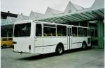 (046'519) - Bus+Taxi-Zentrale, Interlaken - FBW/R&J (ex ATGH Heiligenschwendi Nr. 1) am 8. Mai 2001 in Thun, Garage STI