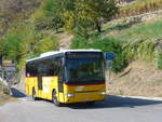 Irisbus/635696/198265---bus-trans-visp---vs (198'265) - BUS-trans, Visp - VS 113'000 - Irisbus am 14. Oktober 2018 beim Bahnhof Ausserberg
