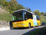 Irisbus/635698/198270---bus-trans-visp---vs (198'270) - BUS-trans, Visp - VS 113'000 - Irisbus am 14. Oktober 2018 beim Bahnhof Ausserberg