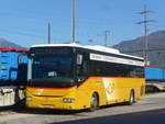 Irisbus/678812/210602---via-lines-lugano-- (210'602) - Via Lines, Lugano - TI 303'495 - Irisbus (ex Chiesa, Riazzino) am 26. Oktober 2019 beim Bahnhof Cadenazzo