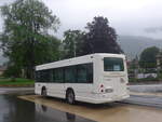 (226'840) - Taxicab, Neuchtel - NE 114'020 - Irisbus am 1. August 2021 beim Bahnhof Fleurier (Einsatz transN)