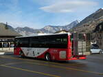 Irisbus/765031/231730---tmr-martigny---nr (231'730) - TMR Martigny - Nr. 17/VS 134'099 - Irisbus am 2. Januar 2022 beim Bahnhof Orsires