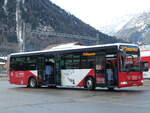 (231'732) - TMR Martigny - Nr. 17/VS 134'099 - Irisbus am 2. Januar 2022 beim Bahnhof Orsires