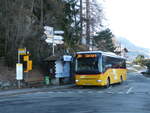 (233'012) - PostAuto Wallis - Nr. 13/VS 116'000 - Irisbus (ex Theytaz, Sion) am 20. Februar 2022 in Veysonnaz, Station