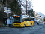 (233'013) - PostAuto Wallis - Nr. 13/VS 116'000 - Irisbus (ex Theytaz, Sion) am 20. Februar 2022 in Veysonnaz, Station