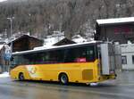 (259'749) - PostAuto Wallis - VS 32'092/PID 5460 - Irisbus (ex CarPostal Ouest) am 27. Februar 2024 in Saas-Grund, Post