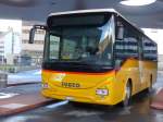Iveco/431575/158212---bus-trans-visp---vs (158'212) - BUS-trans, Visp - VS 97'000 - Iveco am 4. Januar 2015 beim Bahnhof Visp