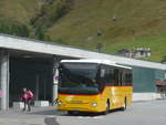 Iveco/674481/209772---postauto-bern---be (209'772) - PostAuto Bern - BE 487'695 - Iveco am 22. September 2019 beim Bahnhof Andermatt