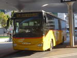 (219'097) - PostAuto Wallis - VS 445'905 - Iveco am 25. Juli 2020 beim Bahnhof Visp