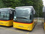 Iveco/708997/219350---autopostale-ticino---pid (219'350) - AutoPostale Ticino - PID 11'444 - Iveco am 2. August 2020 in Hendschiken, Iveco