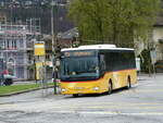 Iveco/773189/234290---mob-montreux---nr (234'290) - MOB Montreux - Nr. 28/VD 1151 - Iveco am 9. April 2022 beim Bahnhof Monthey CFF