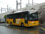 Iveco/789955/240724---bus-trans-visp---vs (240'724) - BUS-trans, Visp - VS 123'123 - Iveco am 8. Oktober 2022 beim Bahnhof Visp