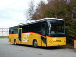 (241'401) - PostAuto Wallis - Nr. 7/VS 355'169 - Iveco am 15. Oktober 2022 in Kerzers, Interbus