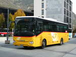Iveco/794018/241986---bus-trans-visp---vs (241'986) - BUS-trans, Visp - VS 123'123 - Iveco am 30. Oktober 2022 beim Bahnhof Visp